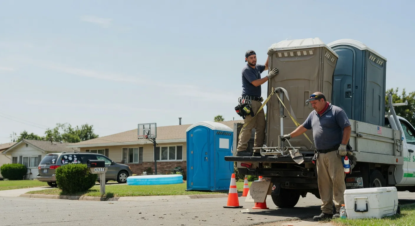 Porta Potty Rental in Lavon, TX near me